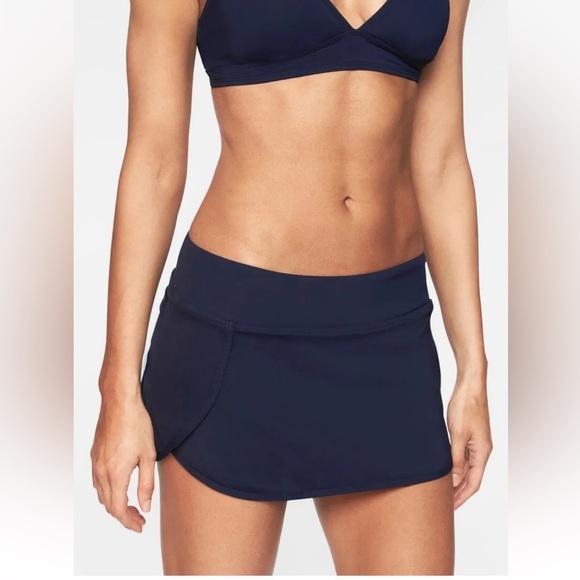 NWT Athleta Womens Kata 2.0 Swim Shorts Drawstring Pockets Black XXS Athletic - Picture 1 of 16